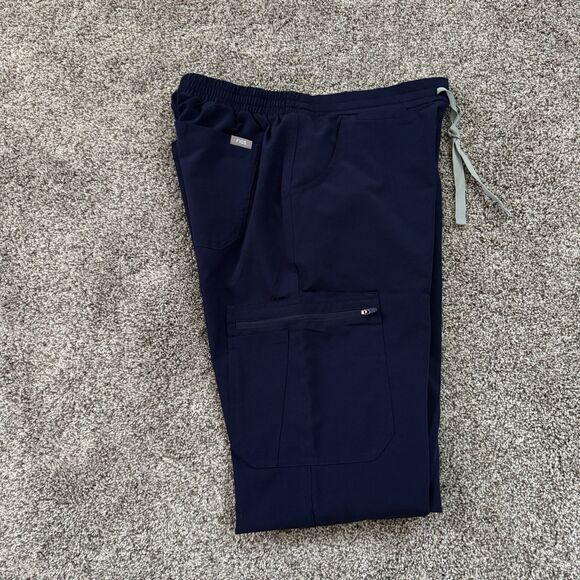FIGS Yola Fionlite Scrub Pants Navy Blue W21SW2018 Women's Size XS - Picture 2 of 8